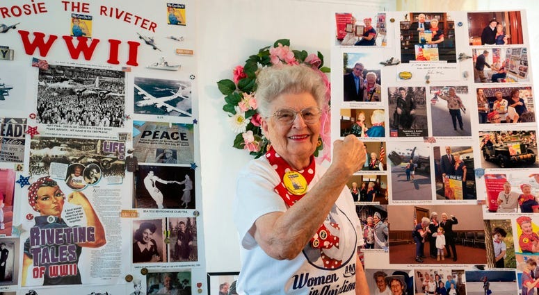 76 years ago, this Bucks County 'Rosie' says, 'We showed Hitler what American women were made of' 1