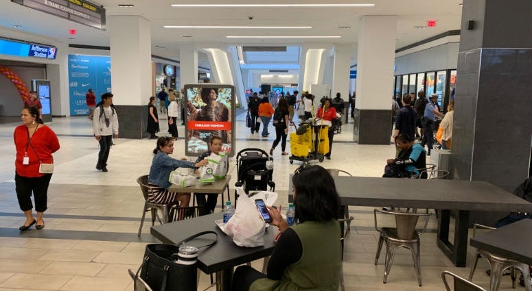 The Fashion District, formerly the Gallery, is officially open for business