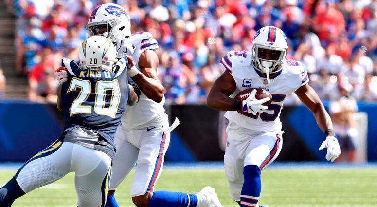 PHOTOS: Buffalo Bills challenged by Chargers in home opener