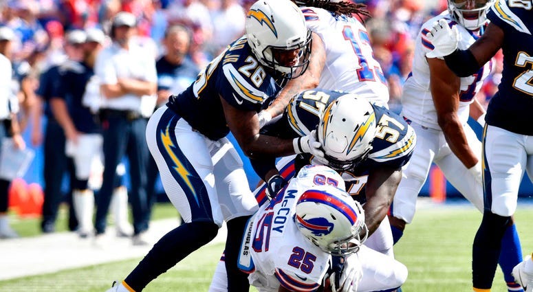 PHOTOS: Buffalo Bills challenged by Chargers in home opener