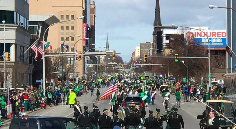 All IRISH for the annual St. Patrick's Day Parade