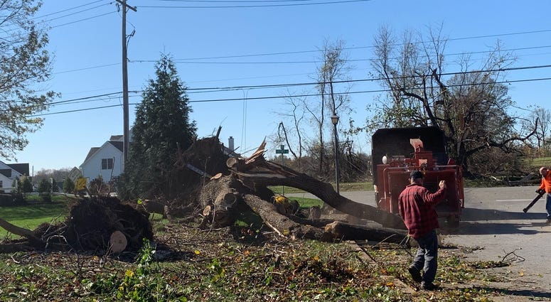 Delco community still recovering from major tornado on Halloween 3