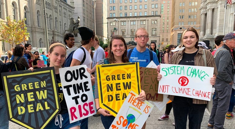 Philly-area students join global wave of climate change protests 3