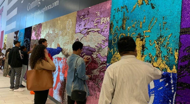 The Fashion District, formerly the Gallery, is officially open for business