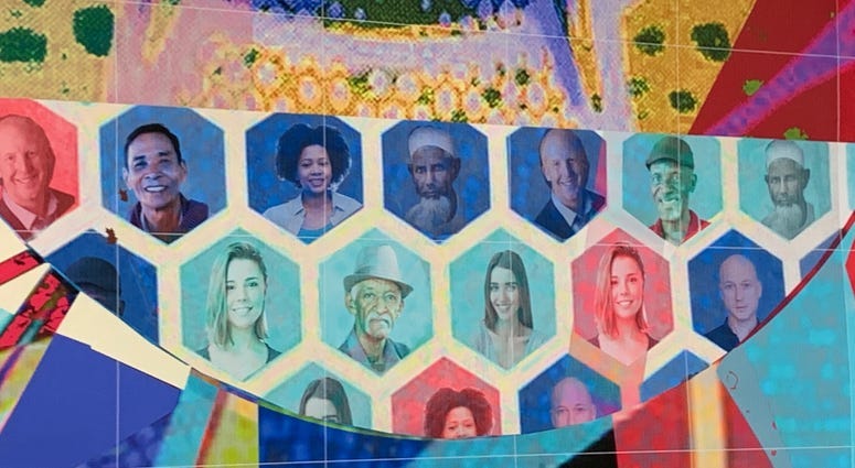 Hundreds turn out to add color to Philadelphia Foundation legacy mural