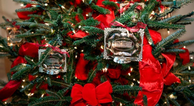 Melania Trump unveils White House Christmas decorations