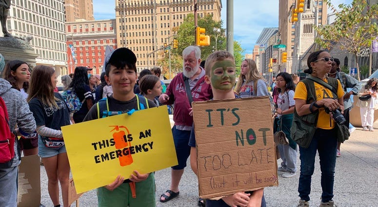 Philly-area students join global wave of climate change protests 4