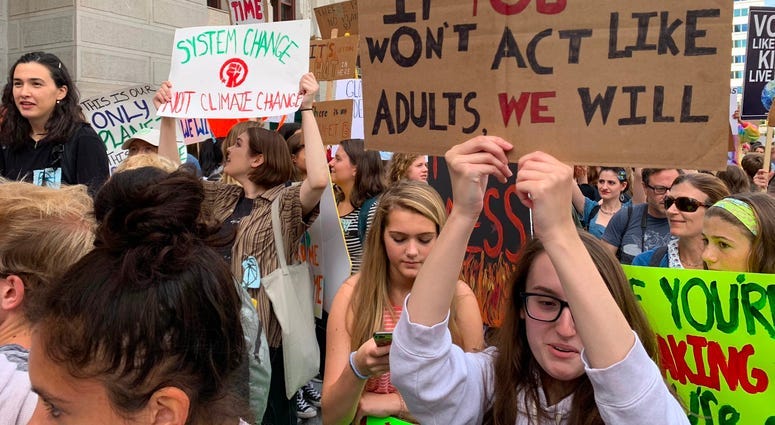 Philly-area students join global wave of climate change protests 5