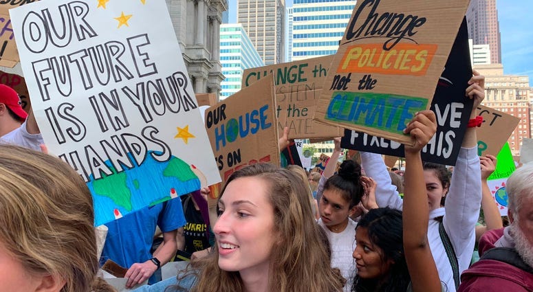 Philly-area students join global wave of climate change protests 6