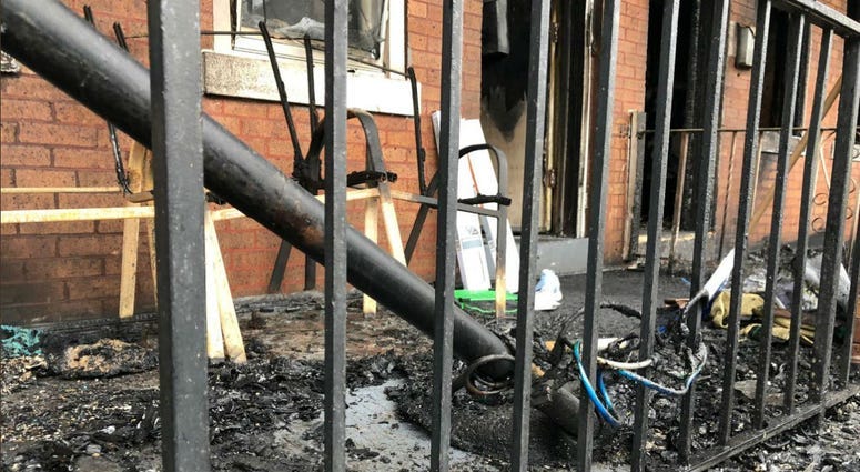 Camden rowhome fire injures 8