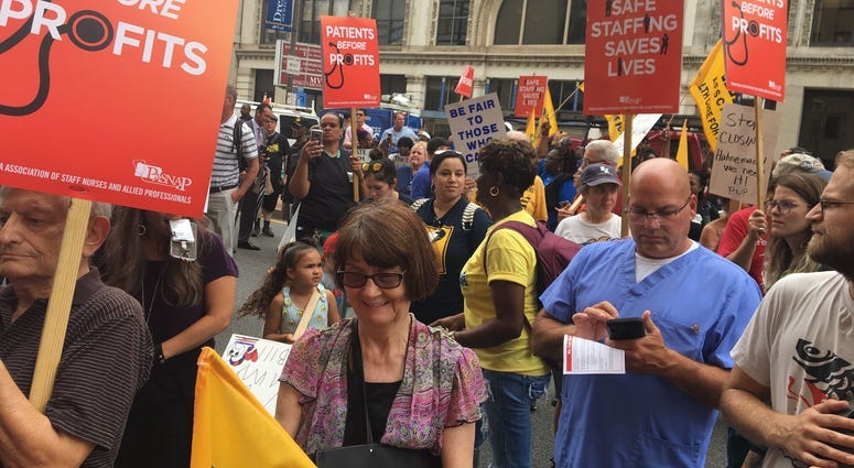 Thousands protest Hahnemann closure, push Wolf to intervene