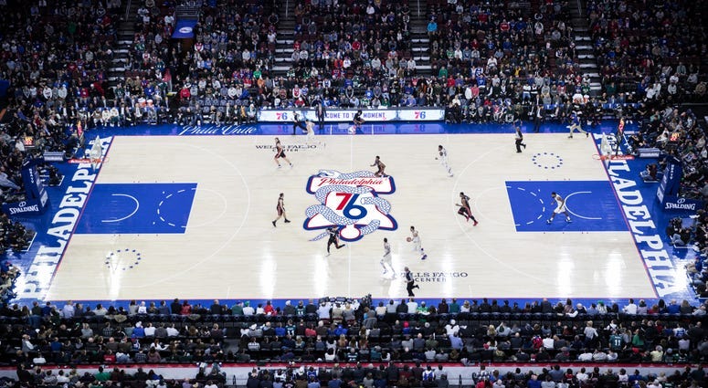 76ers to use 'snake' logo at center court for playoffs