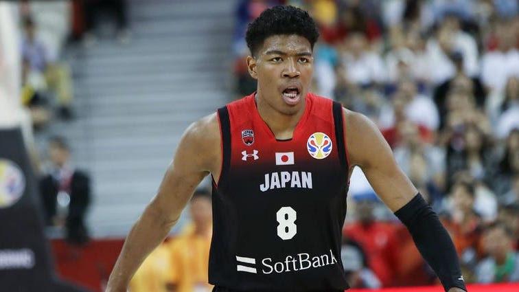 WATCH: Rui Hachimura dunks all over Myles Turner