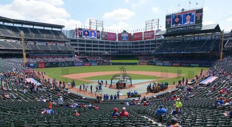 Texas Rangers Opening Day 2018 21