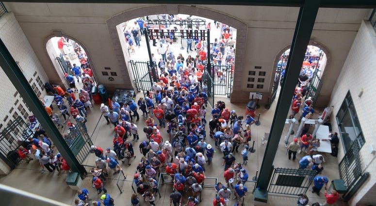 Texas Rangers Opening Day 2018 3