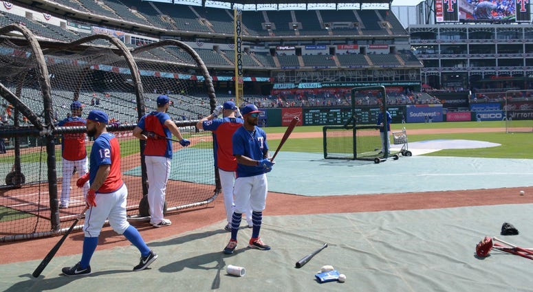 Texas Rangers Opening Day 2018 25
