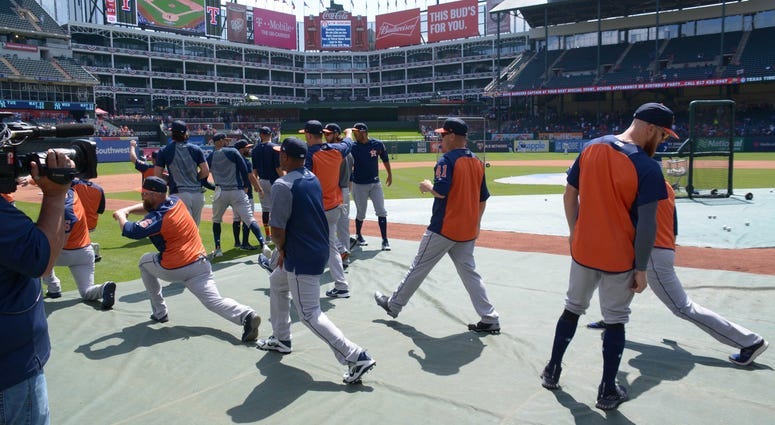 Texas Rangers Opening Day 2018 22